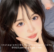 將圖片載入圖庫檢視器 現貨 xiyou 藍精靈球 藍色 blue 14.50mm 年拋 (兩片裝)🎀可預訂請撳度數選項中最下🎀 ✨$100/3對✨