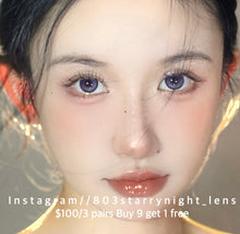 將圖片載入圖庫檢視器 現貨 紫薯姫🍠💜 Prenta紫色 purple 14.50mm 年拋 (兩片裝) 🎀可預訂請撳度數選項中最下🎀 ✨$100/3對✨