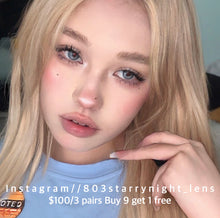 將圖片載入圖庫檢視器 現貨 泰勒藍灰🩵🩶 af 藍色 Blue 14.20mm 年拋 (兩片裝) 🎀可預訂請撳度數選項中最下🎀 ✨$100/3對✨