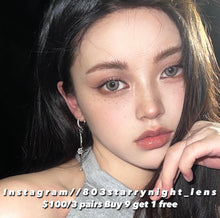 將圖片載入圖庫檢視器 現貨 青木米灰 clamido 灰色 gray 14.00mm 年拋 (兩片裝)🎀可預訂請撳度數選項中最下🎀 ✨$100/3對✨