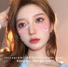 將圖片載入圖庫檢視器 現貨 貓咪小藍 藍色 blue 14.00mm 年拋 (兩片裝) 🎀可預訂請撳度數選項中最下🎀 ✨$100/3對✨