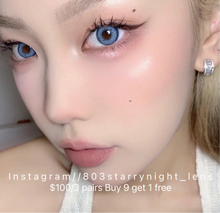 將圖片載入圖庫檢視器 現貨 lrgood 暹羅藍 Blue 藍色 14.20mm 年拋 (兩片裝)🎀可預訂請撳度數選項中最下🎀 ✨$100/3對✨