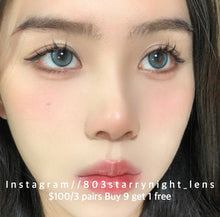 將圖片載入圖庫檢視器 現貨 星星避難所💫 ovo/xiyou 藍色 Blue 14.50mm 年拋 (兩片裝)🎀可預訂請撳度數選項中最下🎀 ✨$100/3對✨