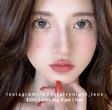 將圖片載入圖庫檢視器 現貨 琉璃冰爆🧊 xiyou 藍色 灰色blue gray 14.20mm 年拋 (兩片裝) 🎀可預訂請撳度數選項中最下🎀 ✨$100/3對✨