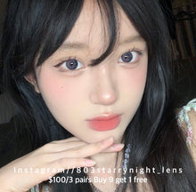 將圖片載入圖庫檢視器 現貨 波兒💙💜xiyou藍色 紫色 Blue purple 14.5mm 年拋(兩片裝)🎀可預訂請撳度數選項中最下🎀 ✨$100/3對✨