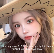 將圖片載入圖庫檢視器 現貨 鑽石糖綠💎💚 AF 綠色 green 14.50mm 年拋 (兩片裝) 🎀可預訂請撳度數選項中最下🎀 ✨$100/3對✨