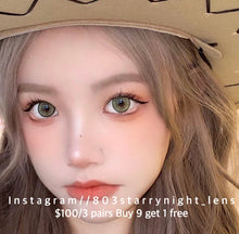 將圖片載入圖庫檢視器 現貨 鑽石糖綠💎💚 AF 綠色 green 14.50mm 年拋 (兩片裝) 🎀可預訂請撳度數選項中最下🎀 ✨$100/3對✨