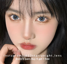 將圖片載入圖庫檢視器 現貨 琉璃冰爆🧊 xiyou 藍色 灰色blue gray 14.20mm 年拋 (兩片裝) 🎀可預訂請撳度數選項中最下🎀 ✨$100/3對✨