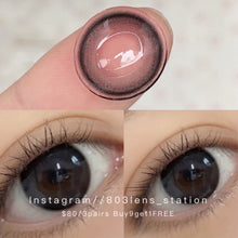 將圖片載入圖庫檢視器 現貨 小黑豆 eyewish 黑色 Black 14.2mm 年拋(兩片裝)🎀可預訂請撳度數選項中最下🎀 ✨$100/3對✨