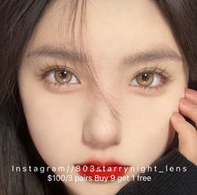 將圖片載入圖庫檢視器 現貨 焦糖奶茶🧋clamido  啡色 brown 14.50mm 年拋 (兩片裝)🎀可預訂請撳度數選項中最下🎀 ✨$100/3對✨