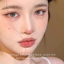 將圖片載入圖庫檢視器 現貨 甜茶棕 Eyewish 14.5mm 啡色 Brown 一年拋(兩片裝)買完不補❗️ ✨$100/3對✨