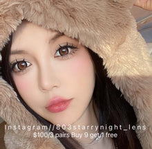 將圖片載入圖庫檢視器 現貨 lrgood 冰紅茶🧊☕️ 紅色 啡色 red Brown14.5mm 年拋(兩片裝)🎀可預訂請撳度數選項中最下🎀 ✨$100/3對✨