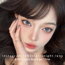 將圖片載入圖庫檢視器 新品預訂✨  流動的海🌊  thestarlens 藍色 Blue 14.50mm 半年拋 (兩片裝) 🎀可預訂請撳度數選項中最下🎀 ✨$100/3對✨
