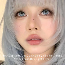 將圖片載入圖庫檢視器 新品預訂✨ 深海幽靈🩵 af 藍色 blue 14.50mm 年拋 (兩片裝) 🎀可預訂請撳度數選項中最下🎀 ✨$100/3對✨
