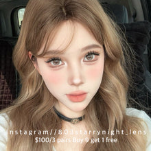 將圖片載入圖庫檢視器 現貨 沙漠丁香🤎 Tina 啡色 brown 14.00mm 半年拋 (兩片裝) 🎀可預訂請撳度數選項中最下🎀 ✨$100/3對✨
