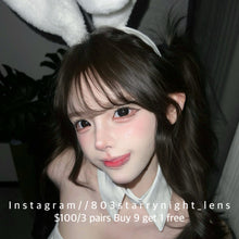 將圖片載入圖庫檢視器 新品預訂✨ 大大亮黑🖤 af 黑色 black 14.50mm 年拋 (兩片裝) 🎀可預訂請撳度數選項中最下🎀 ✨$100/3對✨
