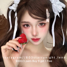 將圖片載入圖庫檢視器 現貨 桃你喜歡🍑 thestarlens 粉紅色 pink 14.20mm 半年拋 (兩片裝) 🎀可預訂請撳度數選項中最下🎀 ✨$100/3對✨
