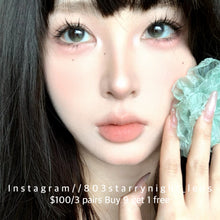 將圖片載入圖庫檢視器 新品預訂✨  茉莉清茶🍵 thestarlens 綠色 green 14.20mm 半年拋 (兩片裝) 🎀可預訂請撳度數選項中最下🎀 ✨$100/3對✨
