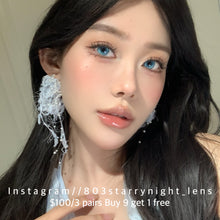 將圖片載入圖庫檢視器 新品預訂✨  尋找蝴蝶🦋🩵  thestarlens 藍色 blue 14.50mm 半年拋 (兩片裝) 🎀可預訂請撳度數選項中最下🎀 ✨$100/3對✨
