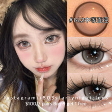 將圖片載入圖庫檢視器 現貨 水星布偶 thestarlens 灰色 gray 14.2mm 半年拋（兩片裝) 🎀可預訂請撳度數選項中最下🎀 ✨$100/3對✨

