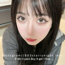 將圖片載入圖庫檢視器 新品預訂✨  蜂窩奶茶🧋thestarlens 啡色 brown 14.20mm 半年拋 (兩片裝) 🎀可預訂請撳度數選項中最下🎀 ✨$100/3對✨
