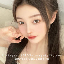 將圖片載入圖庫檢視器 新品預訂✨  水鏡棕 Xiyou  啡色 brown 14.20mm 年拋 (兩片裝) 🎀可預訂請撳度數選項中最下🎀 ✨$100/3對✨
