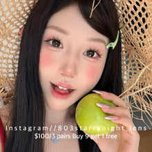 將圖片載入圖庫檢視器 新品預訂✨ 沉默烏雲🖤 thestarlens 黑色 black 14.5mm 半年拋（兩片裝） 🎀可預訂請撳度數選項中最下🎀 ✨$100/3對✨
