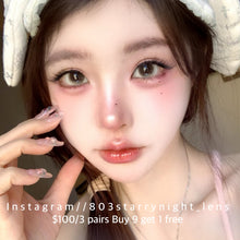 將圖片載入圖庫檢視器 現貨 水靈靈 thestarlens 啡色  brown 14.50mm 半年拋 (兩片裝) 🎀可預訂請撳度數選項中最下🎀 ✨$100/3對✨
