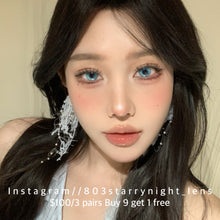 將圖片載入圖庫檢視器 新品預訂✨  尋找蝴蝶🦋🩵  thestarlens 藍色 blue 14.50mm 半年拋 (兩片裝) 🎀可預訂請撳度數選項中最下🎀 ✨$100/3對✨
