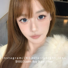 將圖片載入圖庫檢視器 現貨 藍調泡泡🫧 Tina 藍色 blue 14.20mm 半年拋 (兩片裝) 🎀可預訂請撳度數選項中最下🎀 ✨$100/3對✨

