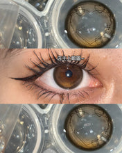 將圖片載入圖庫檢視器 新品預訂✨  心動嘉賓💛 Tina 啡色 brown 14.20mm 半年拋 (兩片裝) 🎀可預訂請撳度數選項中最下🎀 ✨$100/3對✨
