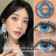將圖片載入圖庫檢視器 新品預訂✨  尋找蝴蝶🦋🩵  thestarlens 藍色 blue 14.50mm 半年拋 (兩片裝) 🎀可預訂請撳度數選項中最下🎀 ✨$100/3對✨
