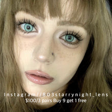 將圖片載入圖庫檢視器 新品預訂✨  野蠻生長綠💚 af 綠色 green 14.5mm 年拋（兩片裝）🎀可預訂請撳度數選項中最下🎀 ✨$100/3對✨
