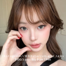 將圖片載入圖庫檢視器 現貨 漠河極光 💚  thestarlens 綠色 green 14.20mm 半年拋 (兩片裝) 🎀可預訂請撳度數選項中最下🎀 ✨$100/3對✨
