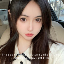 將圖片載入圖庫檢視器 新品預訂✨  紅豆栗子咖🤎 thestarlens 啡色 brown 14.50mm 半年拋 (兩片裝) 🎀可預訂請撳度數選項中最下🎀 ✨$100/3對✨
