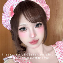 將圖片載入圖庫檢視器 現貨 羞羞臉🩷  Tina 黑色 black 14.50mm 半年拋 (兩片裝) 🎀可預訂請撳度數選項中最下🎀 ✨$100/3對✨
