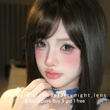 將圖片載入圖庫檢視器 現貨 羞羞臉🩷  Tina 黑色 black 14.50mm 半年拋 (兩片裝) 🎀可預訂請撳度數選項中最下🎀 ✨$100/3對✨
