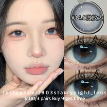 將圖片載入圖庫檢視器 現貨 布魯魯💙 ovolook 藍色 blue 14.00mm 半年拋 (兩片裝)
