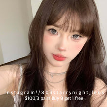 將圖片載入圖庫檢視器 現貨 橘子海棕🤎 ovo 啡色 brown 14.20mm 半年拋 (兩片裝) 🎀可預訂請撳度數選項中最下🎀 ✨$100/3對✨
