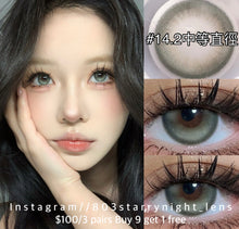 將圖片載入圖庫檢視器 現貨 小幽靈👻 Ovo 綠色 green 14.20mm 半年拋 (兩片裝) 🎀可預訂請撳度數選項中最下🎀 ✨$100/3對✨
