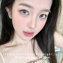 將圖片載入圖庫檢視器 現貨 反光燈棕🤎 thestarlens 啡色 brown 14.20mm 半年拋 (兩片裝) 🎀可預訂請撳度數選項中最下🎀 ✨$100/3對✨
