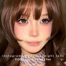 將圖片載入圖庫檢視器 現貨 萌妹哲學🩶 Tina 灰色 Gray 14.50mm 年拋 (兩片裝) 🎀可預訂請撳度數選項中最下🎀 ✨$100/3對✨
