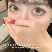 將圖片載入圖庫檢視器 現貨 裸杏🤎 Tina 啡色 brown 14.50mm 半年拋 (兩片裝) 🎀可預訂請撳度數選項中最下🎀 ✨$100/3對✨
