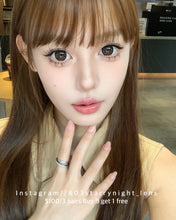 將圖片載入圖庫檢視器 新品預訂✨ 一顆杏仁🤎 apical 啡色 brown 14.50mm 年拋 (兩片裝)🎀可預訂請撳度數選項中最下🎀 ✨$100/3對✨買完不補❗️
