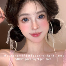 將圖片載入圖庫檢視器 新品預訂✨ 蔚藍之境💙 thestarlens 藍色 blue 14.50mm 半年拋 (兩片裝) 🎀可預訂請撳度數選項中最下🎀 ✨$100/3對✨
