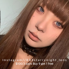 將圖片載入圖庫檢視器 現貨 海藍寶🩵 Clamido 藍色 Blue 14.5mm 年拋（兩片裝） 🎀可預訂請撳度數選項中最下🎀 ✨$100/3對✨
