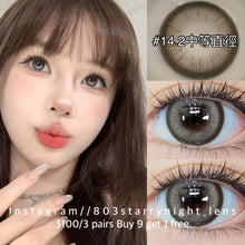 將圖片載入圖庫檢視器 現貨 橘子海棕🤎 ovo 啡色 brown 14.20mm 半年拋 (兩片裝) 🎀可預訂請撳度數選項中最下🎀 ✨$100/3對✨
