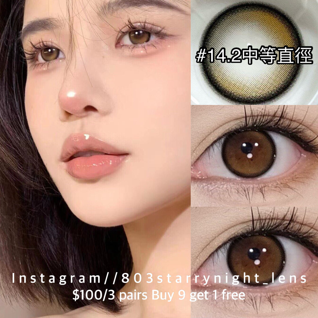 新品預訂✨小金條🤎 ovo 啡色 brown 14.20mm 半年拋 (兩片裝)