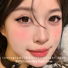 將圖片載入圖庫檢視器 新品預訂✨ 電子玉兔❤️ the starlens 紅色 red 14.50mm 半年拋 (兩片裝) 🎀可預訂請撳度數選項中最下🎀
