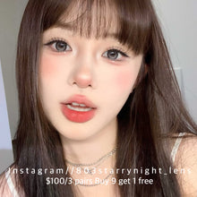 將圖片載入圖庫檢視器 現貨 橘子海棕🤎 ovo 啡色 brown 14.20mm 半年拋 (兩片裝) 🎀可預訂請撳度數選項中最下🎀 ✨$100/3對✨
